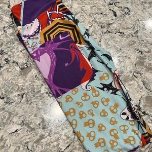 Lularoe Nightmare Before Christmas Leggings